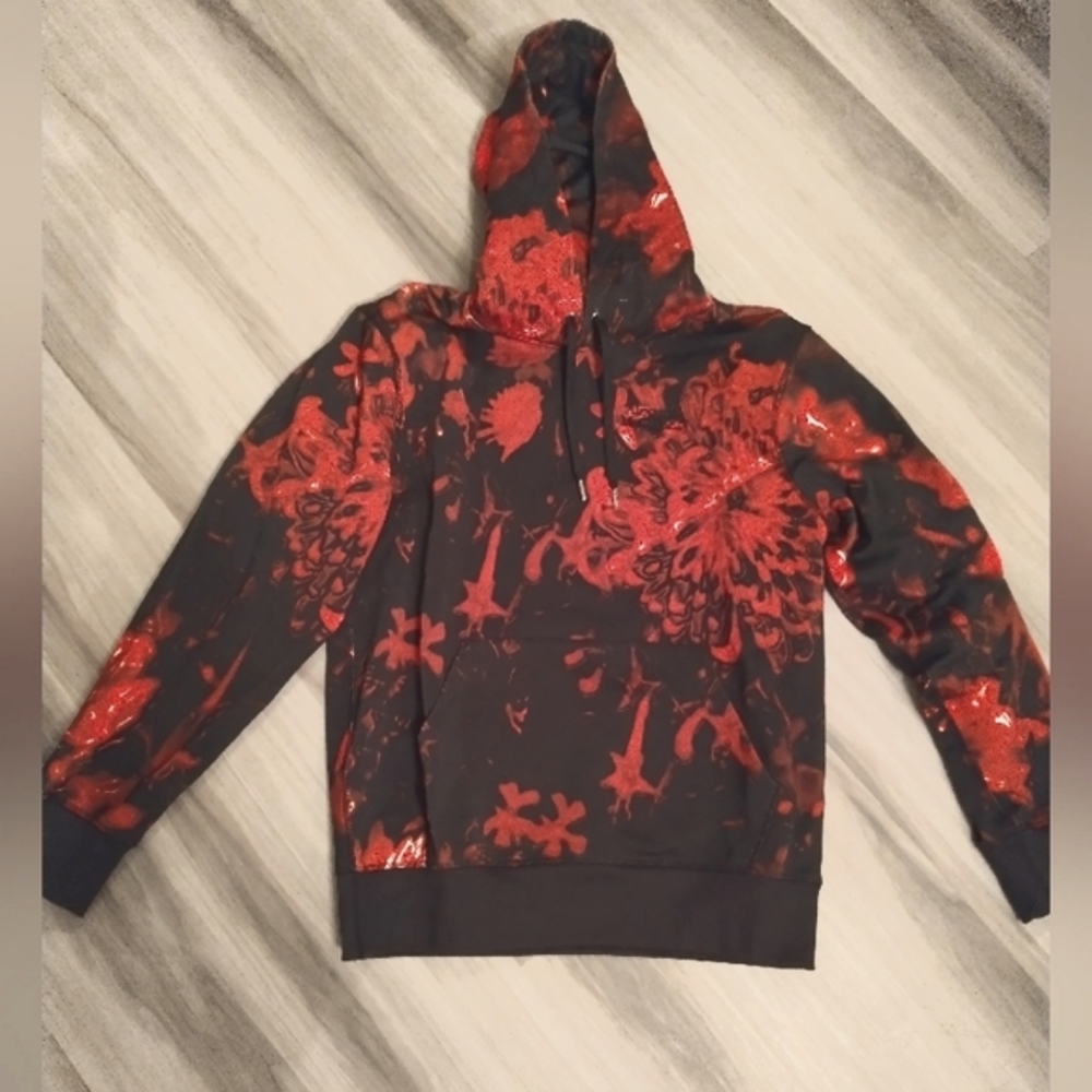 Alexander McQueen Unisex Limited Edition Rose Hoodie - Picture 5 of 13